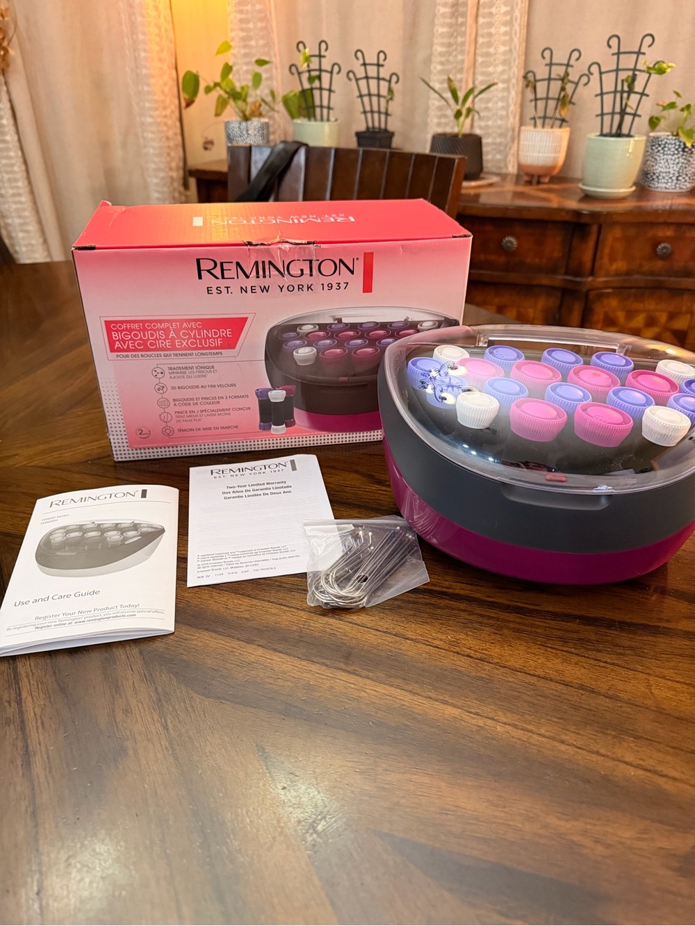 Remington Heated Hair Roller Set – 20 Rollers